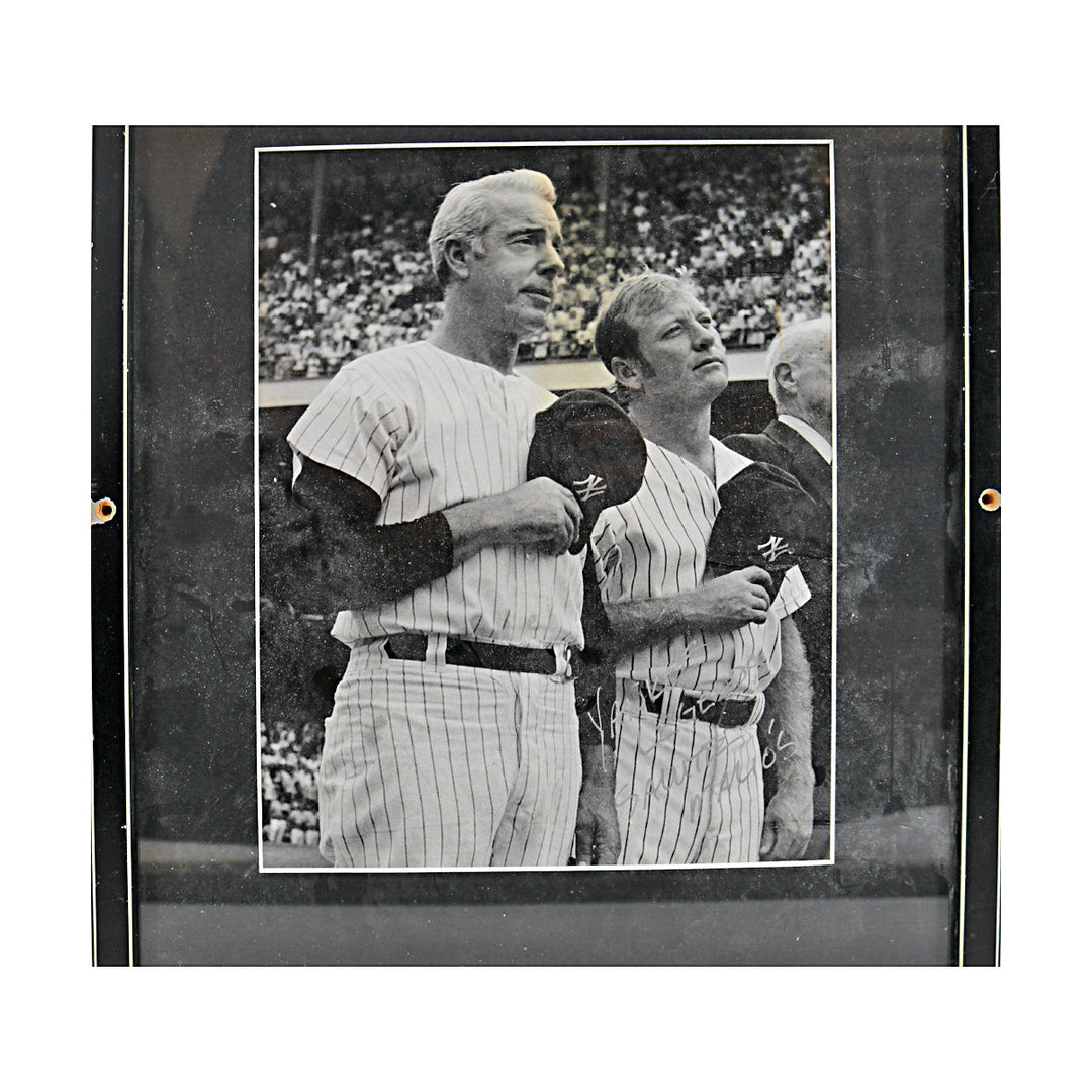 Joe DiMaggio New York Yankees Framed 7.25x9.25 Poster