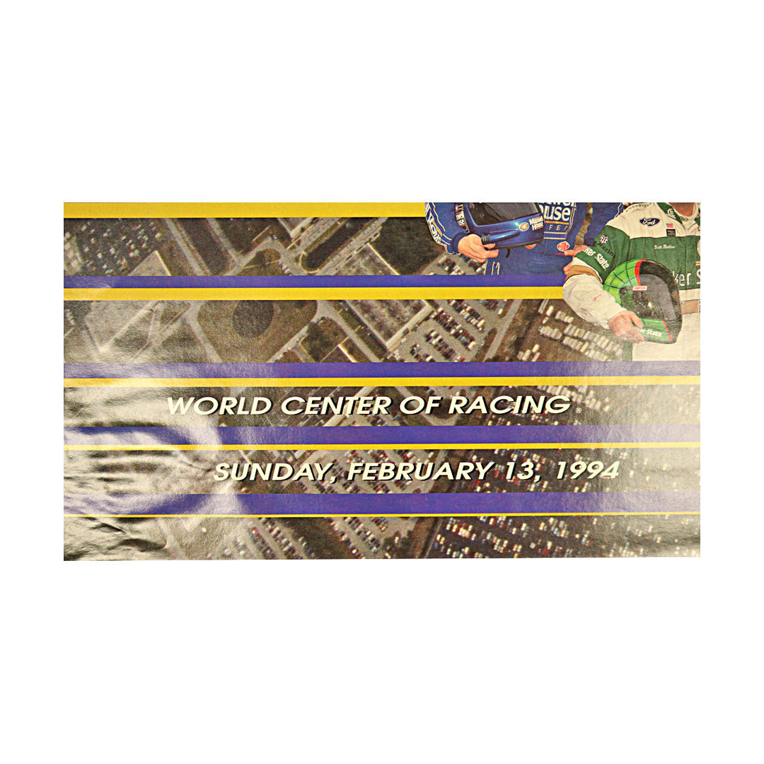 Febuary 13th 1994 16th Annual Busch Clash 14x36 Poster