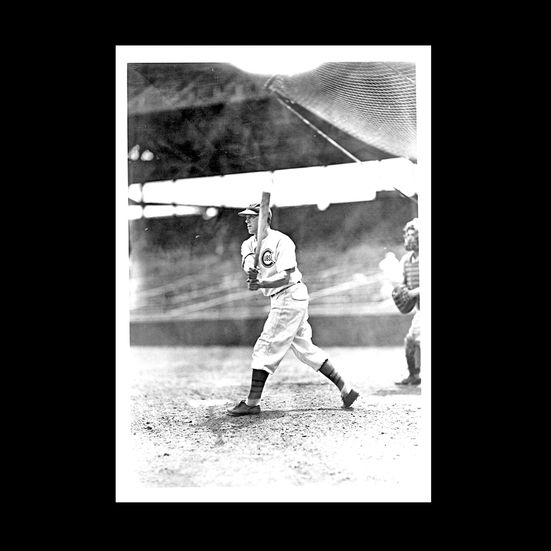 Roy Hughes Chicago Cubs 5x7 Postcard