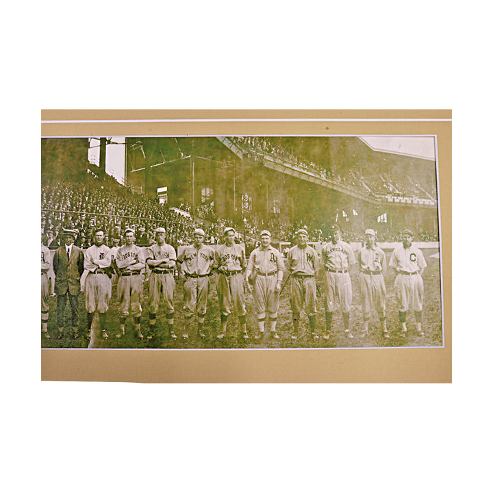 1911 Addie Joss Beenfit Game Panoramic Team Photo 7x38