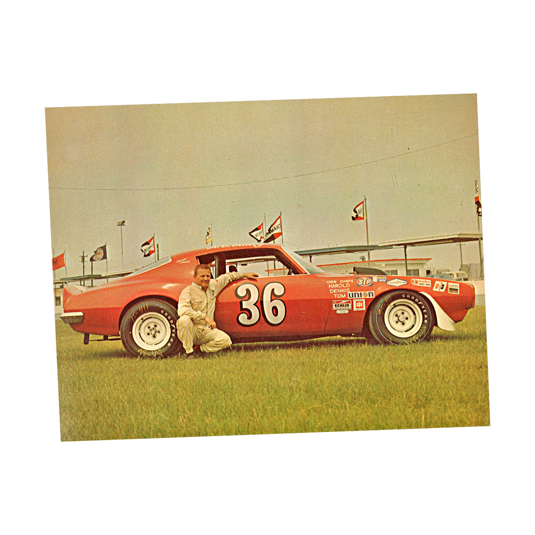 Herring Bailey STP 36 Nascar 5x7 Postcard