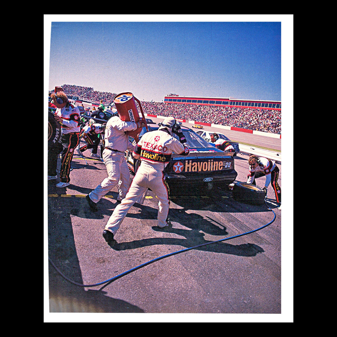 Davey Allison 1990 Tom Andrews Photo #11 8x10 Photo