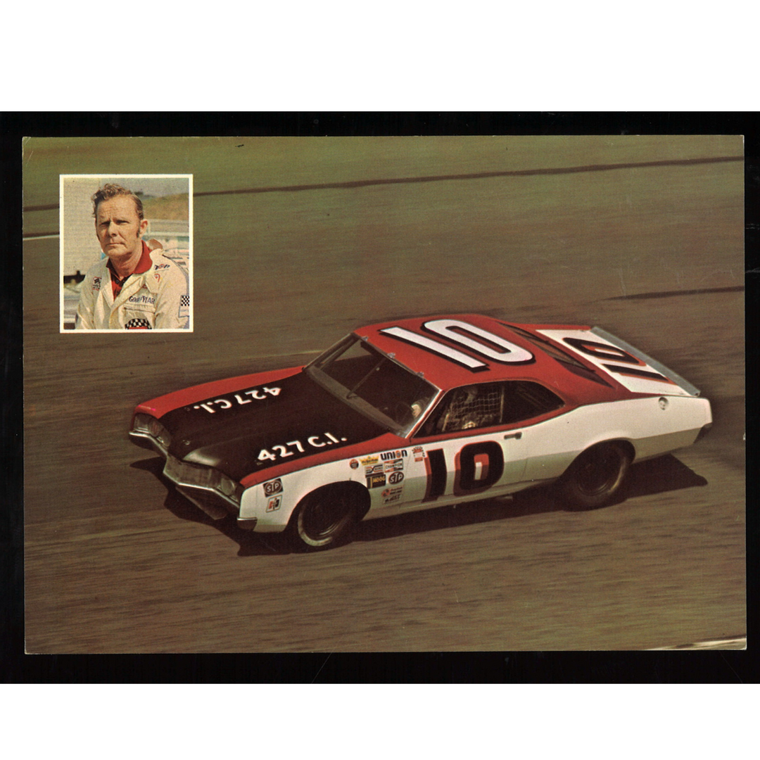 Bill Champion Nascar 10 5x7 Postcard