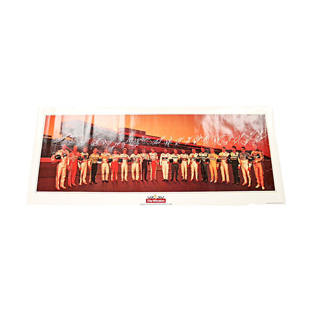 The Winston Nascar on Track May 20th 1990 21x50 Nascar Poster