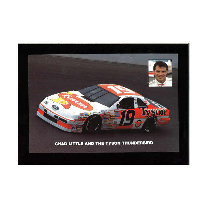 Chad Little Tyson Racing 6x9 Postcard