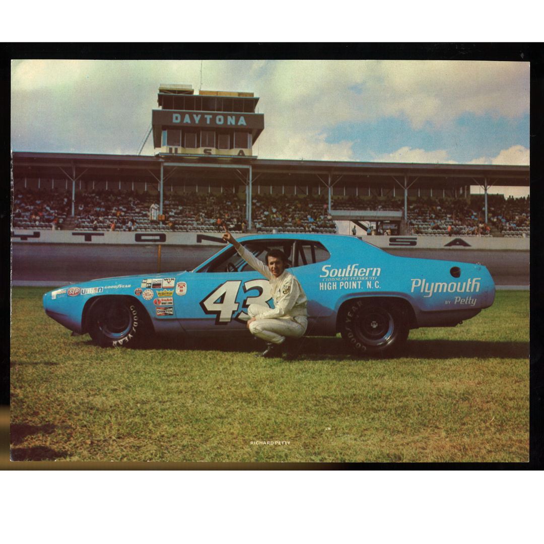 Richard Petty Southern High Point N.C. #43 Nascar 8.5x11 Photo
