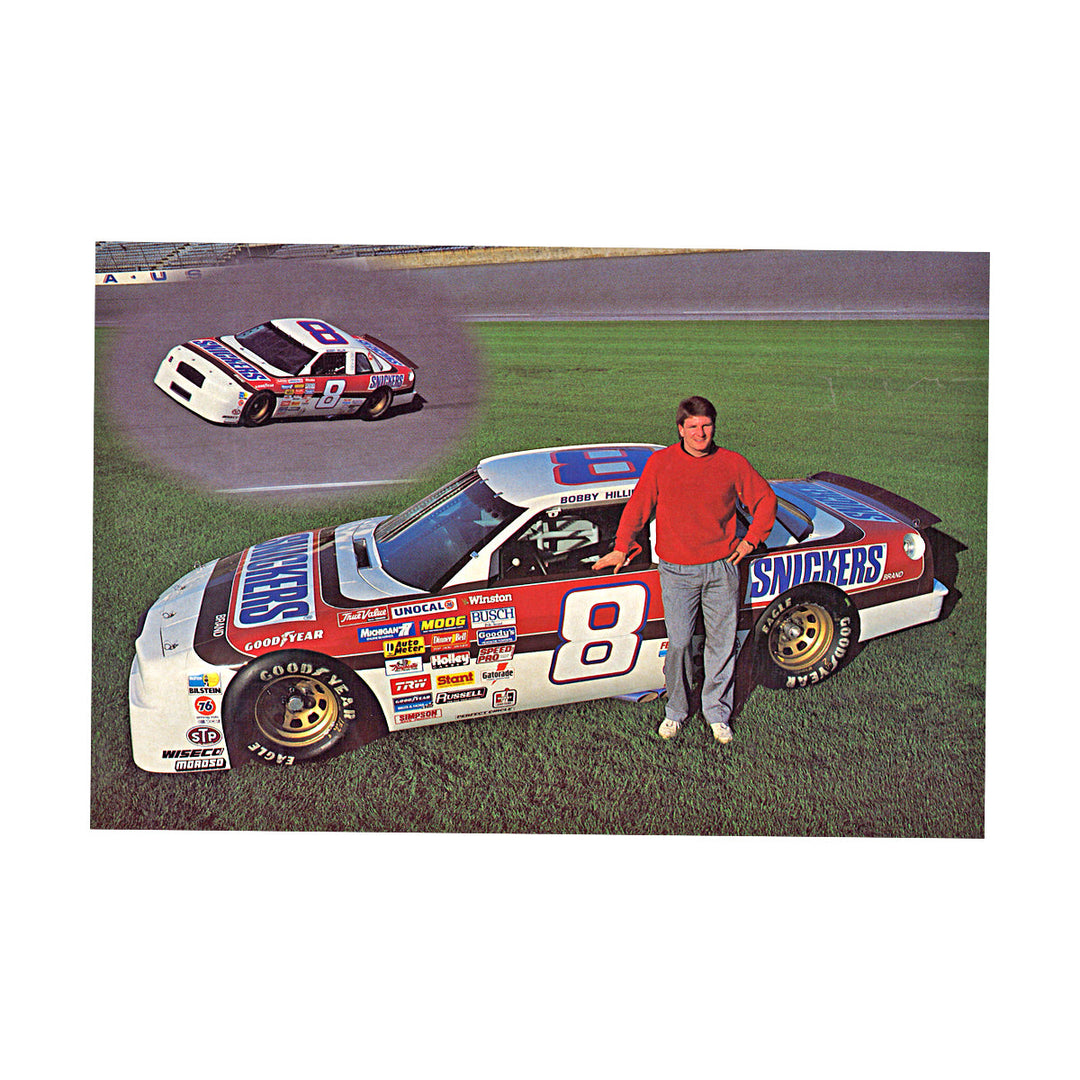 Bobby Hillin Jr Nascar Snickers 6x9 Postcard