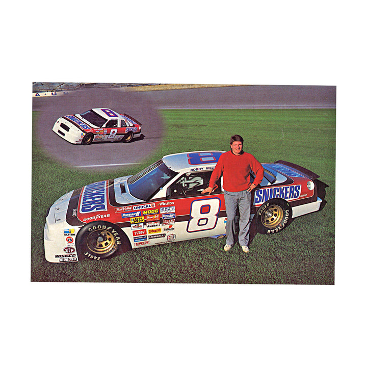 Bobby Hillin Jr Nascar Snickers 6x9 Postcard