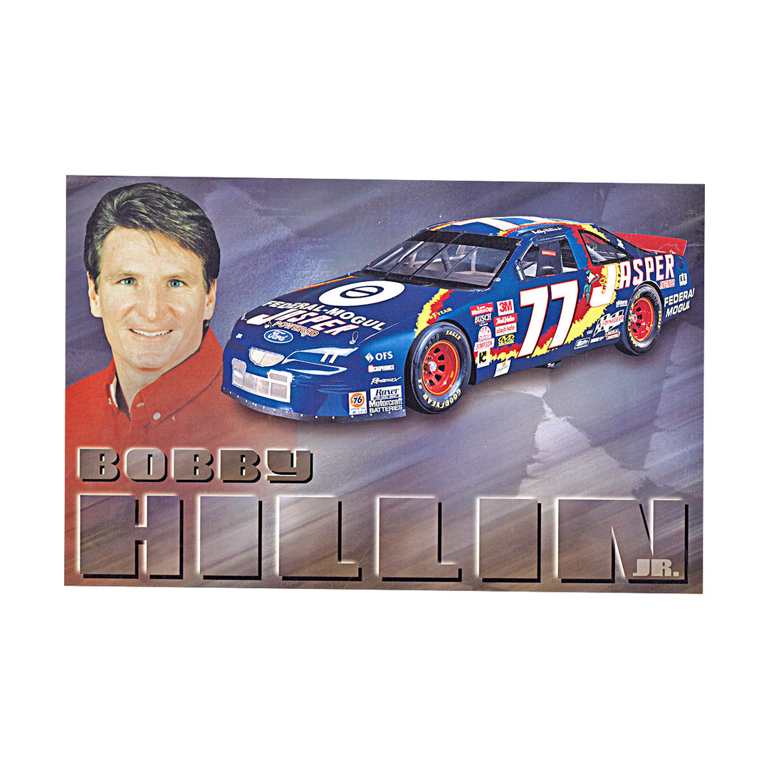 Bobby Hillin Jr Nascar Federal Mogul Jasper 6x9 Postcard