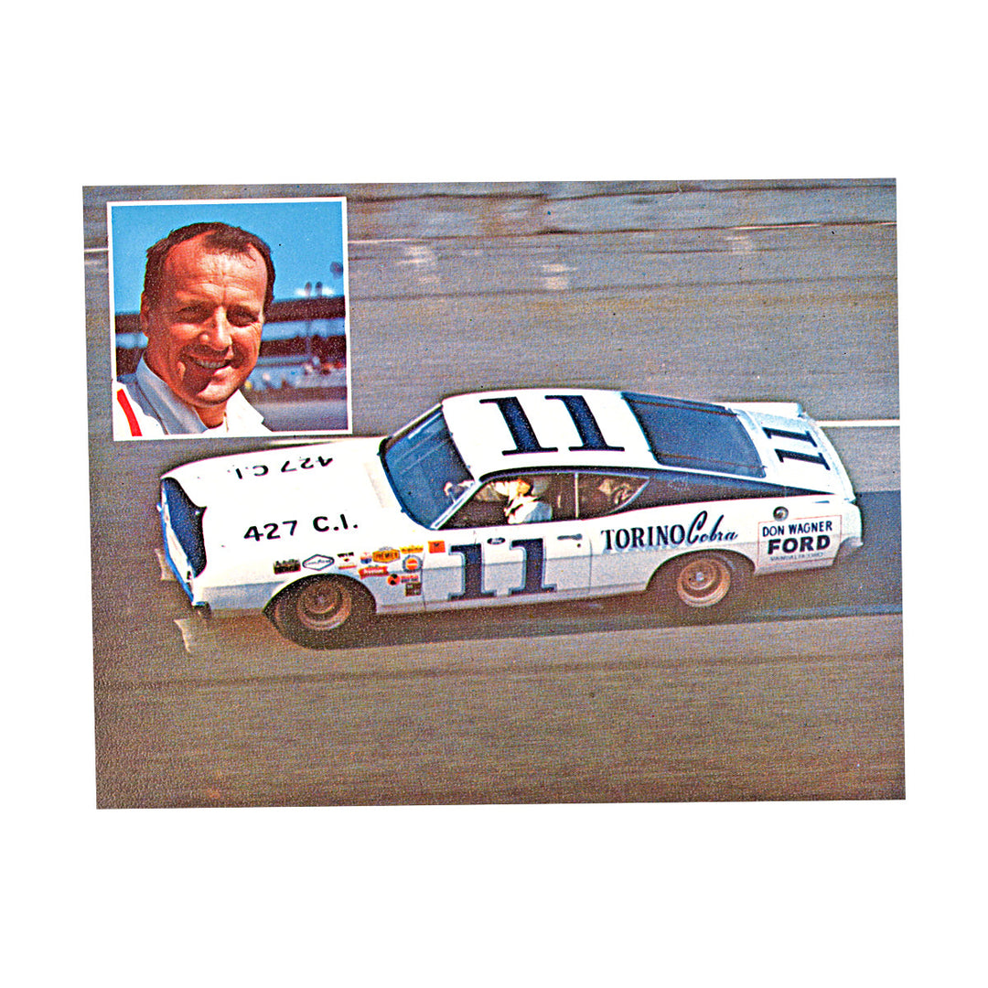 AJ Foyt Nascar Torino Cobra #11 5x7 Postcard