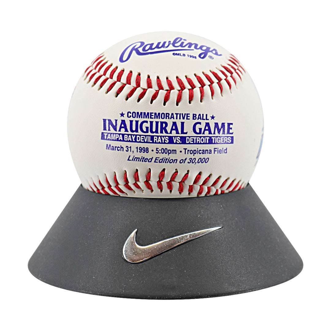 Tampa Bay Devil Rays Commorative Baseball Inaugural Game 