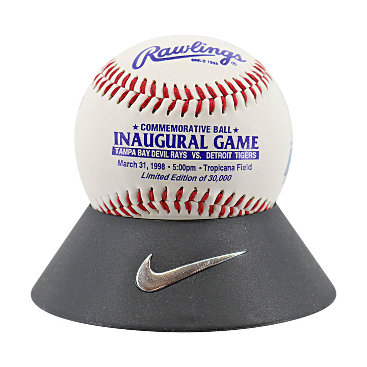 Tampa Bay Devil Rays Commorative Baseball Inaugural Game 