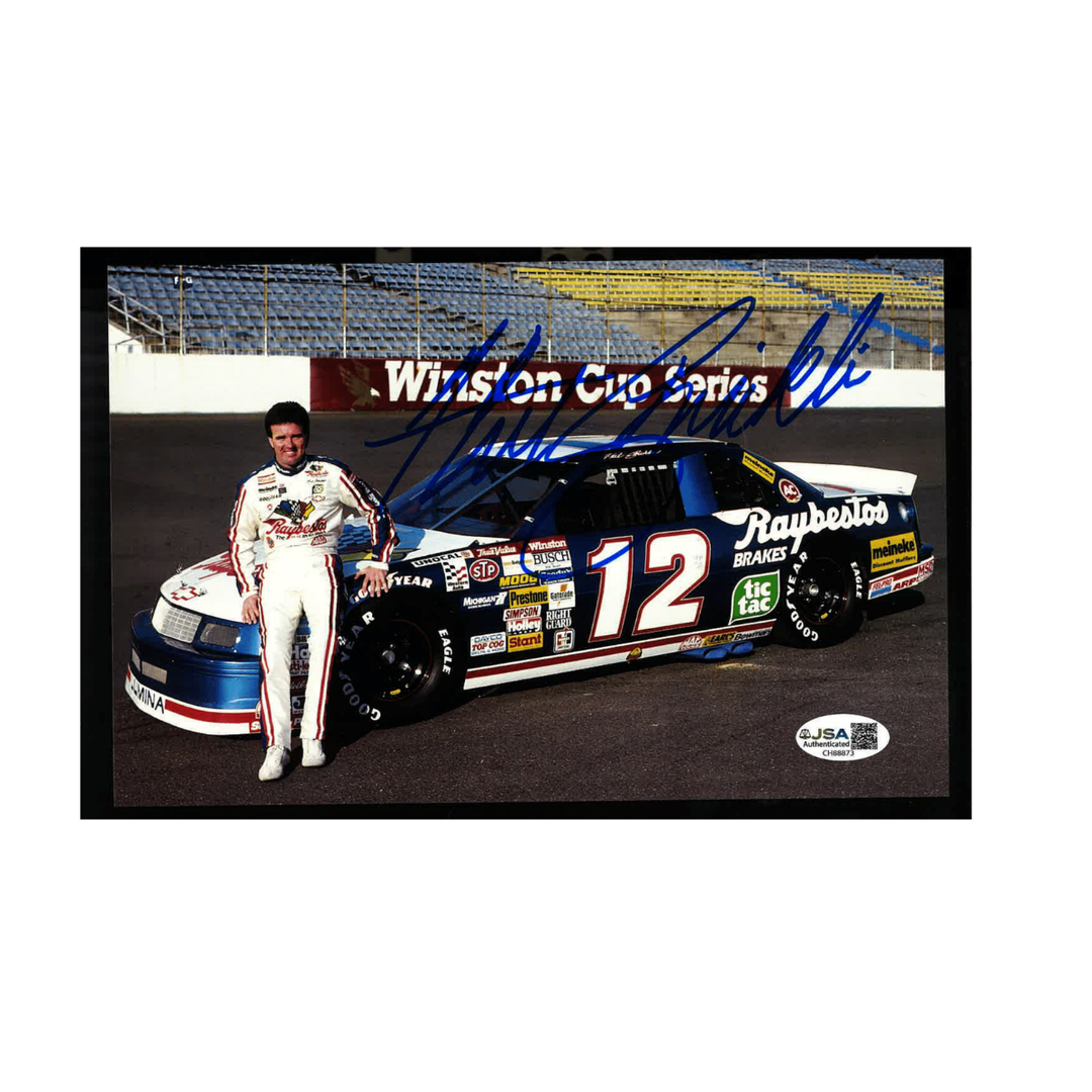 Hut Stricklin Nascar Autographed Signed Raybestos 6x9 Driver Card 