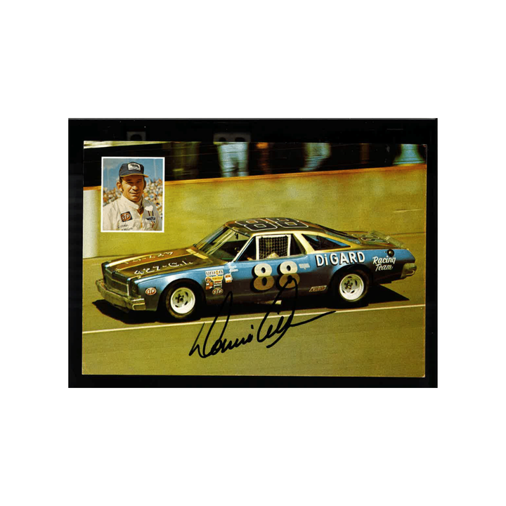 Donnie Allison Nascar Autographed Signed #88 DiGard Car Postcard