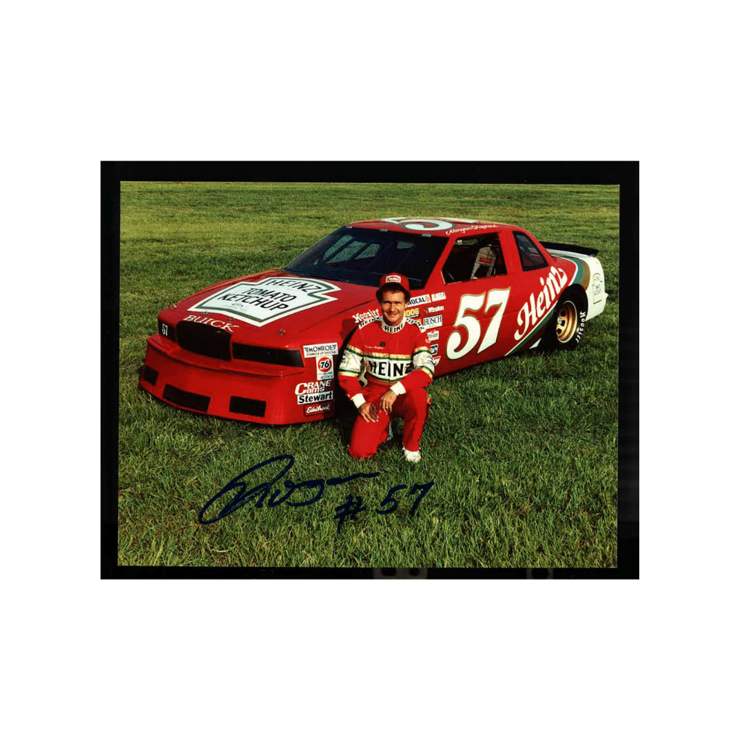 Morgan Shepherd Nascar Autographed Signed Heinz Car #57 Postcard