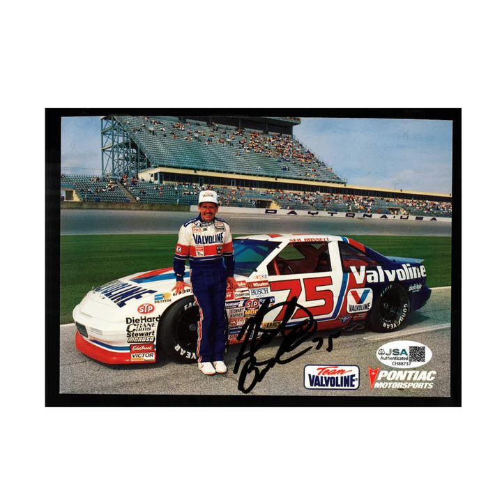 Neil Bonnett Nascar Autographed Signed 1988 5x7 Postcard