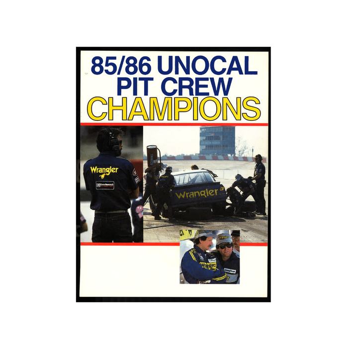 Bobby Allison Nascar Autographed Signed 1976 Race Schedule 8x5 Postcard