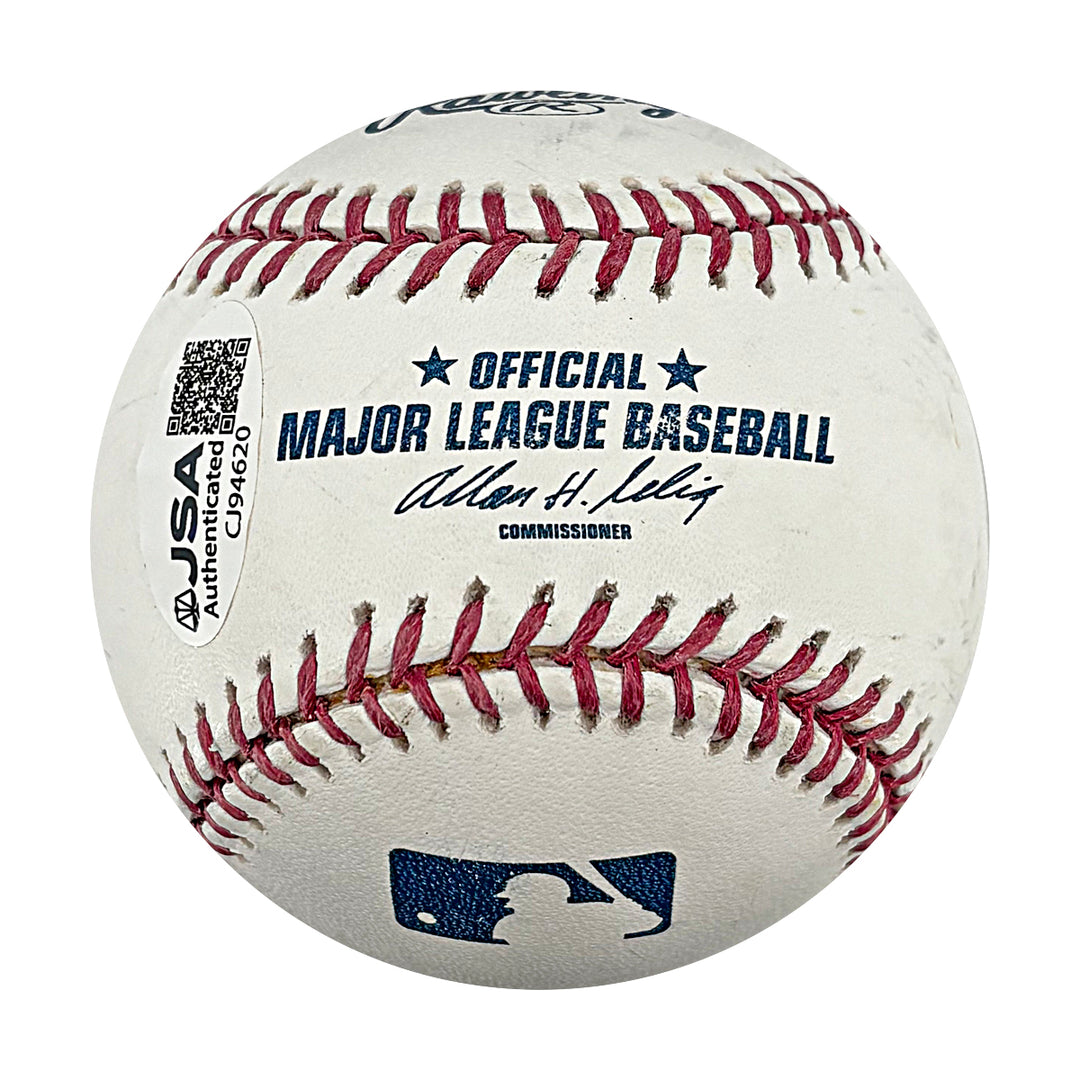 Yogi Berra New York Yankees Autographed Inscribed OMLB Baseball JSA COA