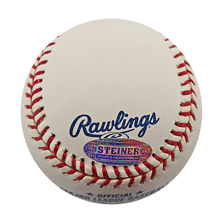 Ron Darling New York Mets Autographed Signed ROMLB Baseball (Steiner COA)