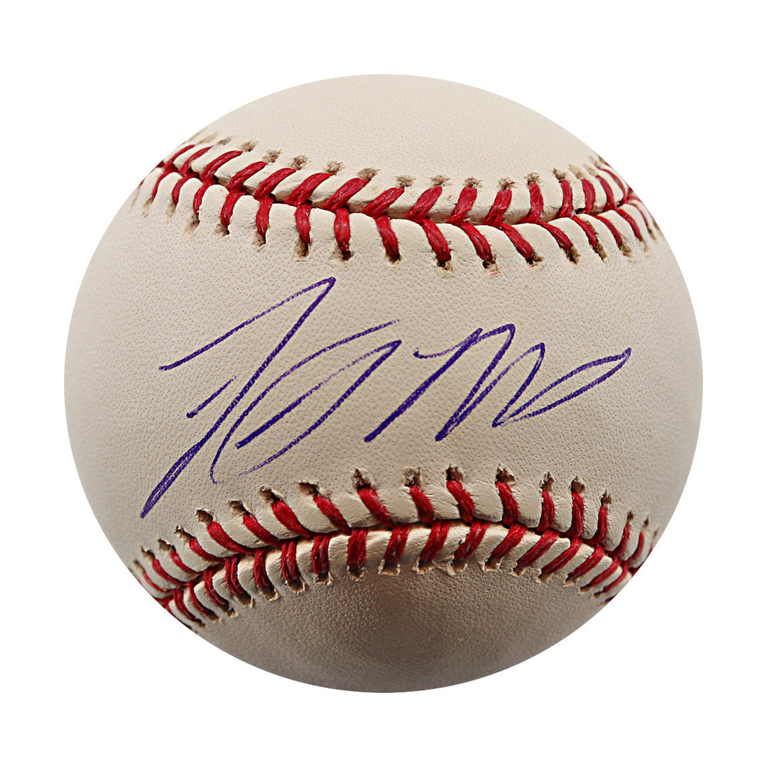 Lastings Milledge New York Yankees Autographed Signed ROMLB Baseball (Steiner COA)