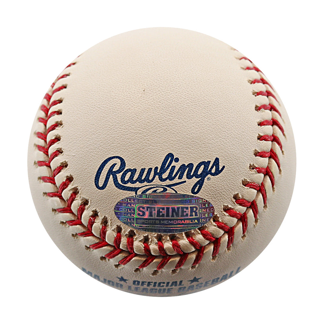 Lastings Milledge New York Yankees Autographed Signed ROMLB Baseball (Steiner COA)