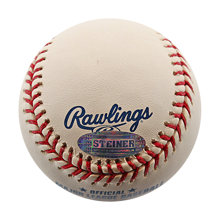 Lastings Milledge New York Yankees Autographed Signed ROMLB Baseball (Steiner COA)