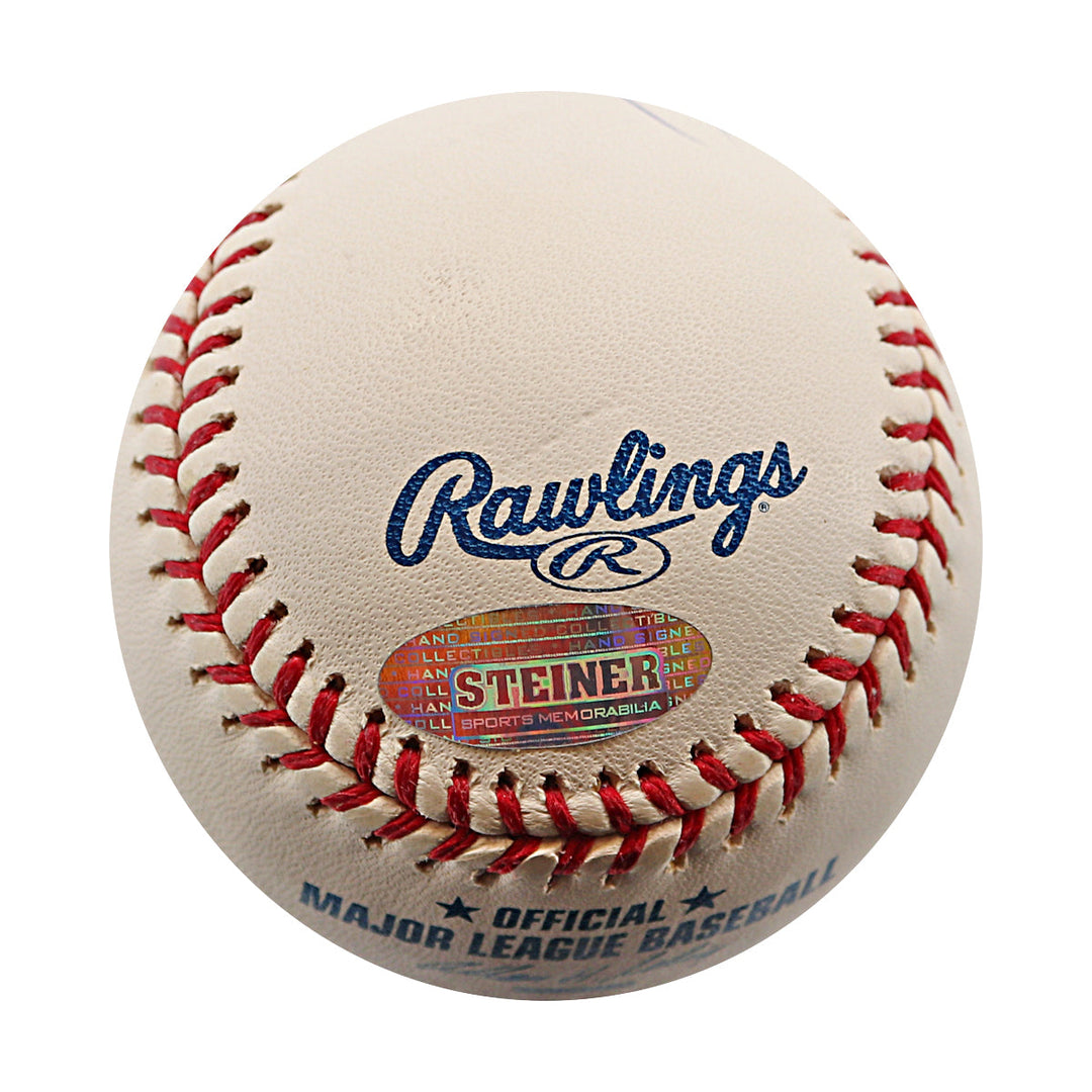Lastings Milledge New York Yankees Autographed Signed ROMLB Baseball (Steiner COA)