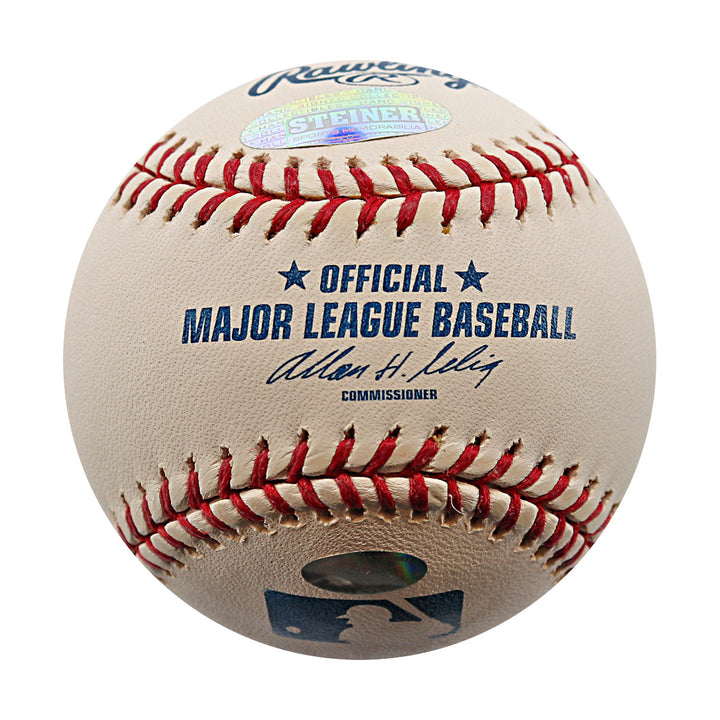Lastings Milledge New York Yankees Autographed Signed ROMLB Baseball (Steiner COA)