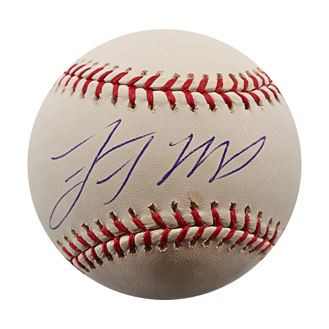 Lastings Milledge New York Yankees Autographed Signed ROMLB Baseball (Steiner COA)