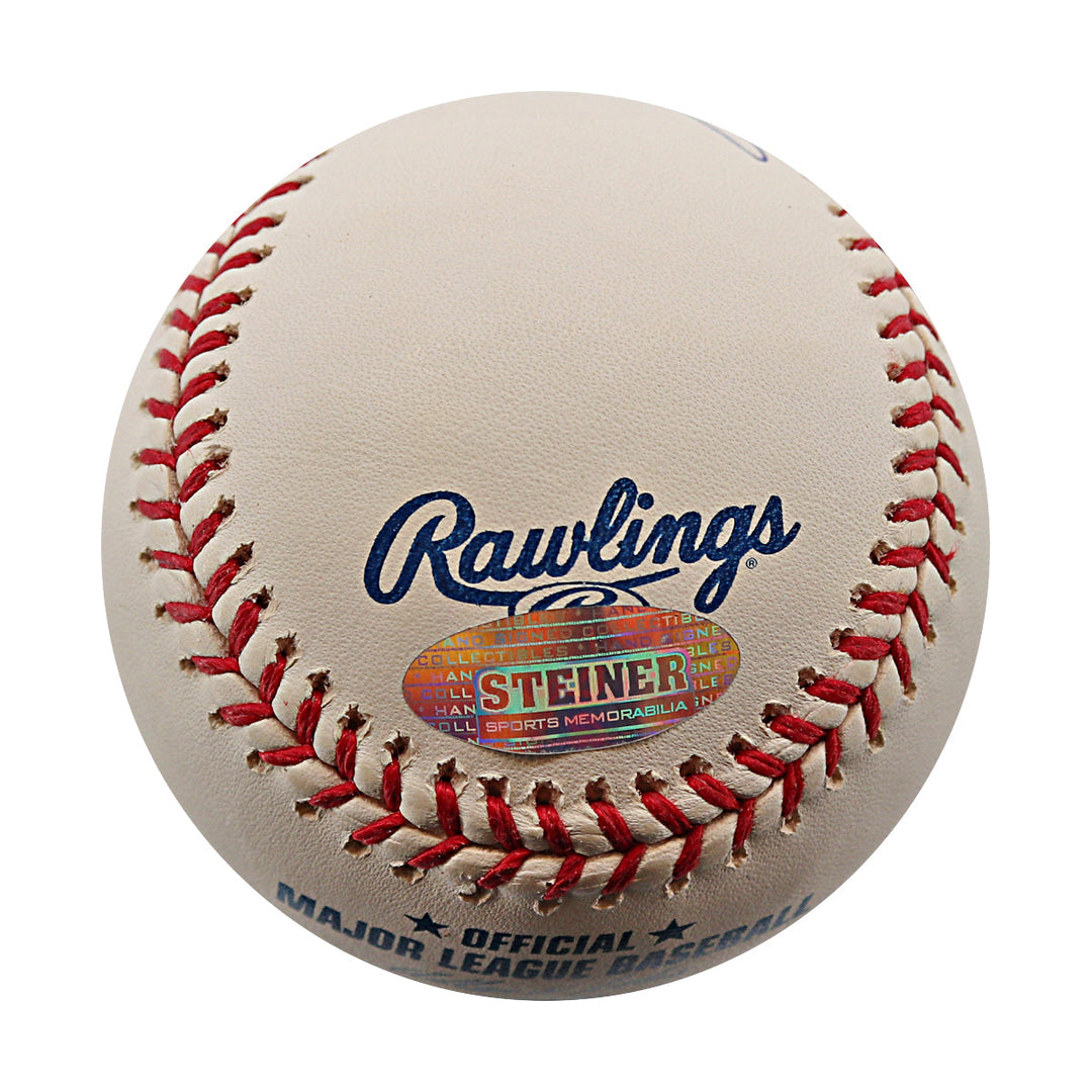 Lastings Milledge New York Yankees Autographed Signed ROMLB Baseball (Steiner COA)