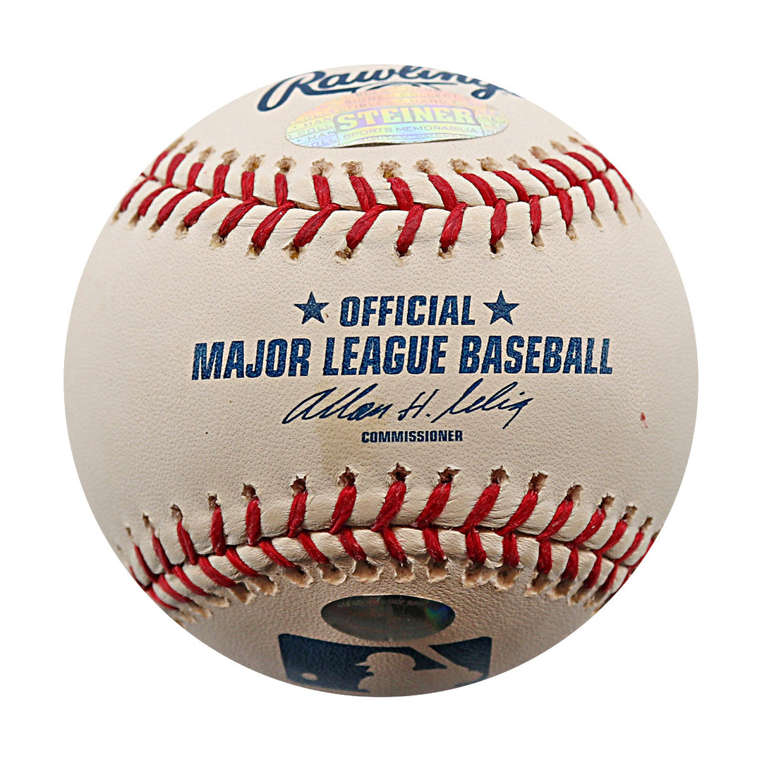 Lastings Milledge New York Yankees Autographed Signed ROMLB Baseball (Steiner COA)
