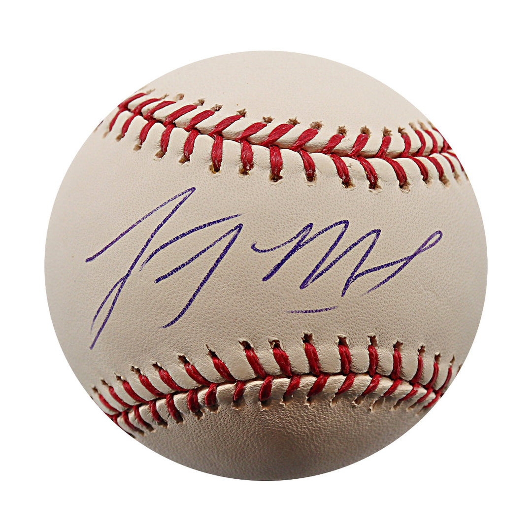 Lastings Milledge New York Yankees Autographed Signed ROMLB Baseball (Steiner COA)