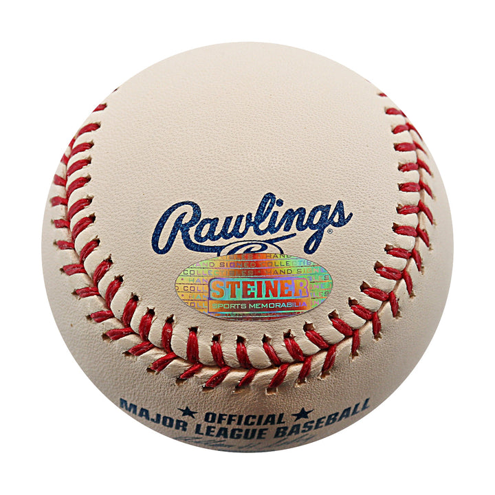 Lastings Milledge New York Yankees Autographed Signed ROMLB Baseball (Steiner COA)