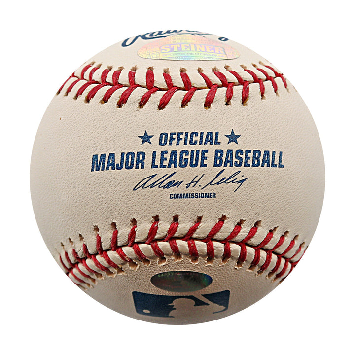 Lastings Milledge New York Yankees Autographed Signed ROMLB Baseball (Steiner COA)