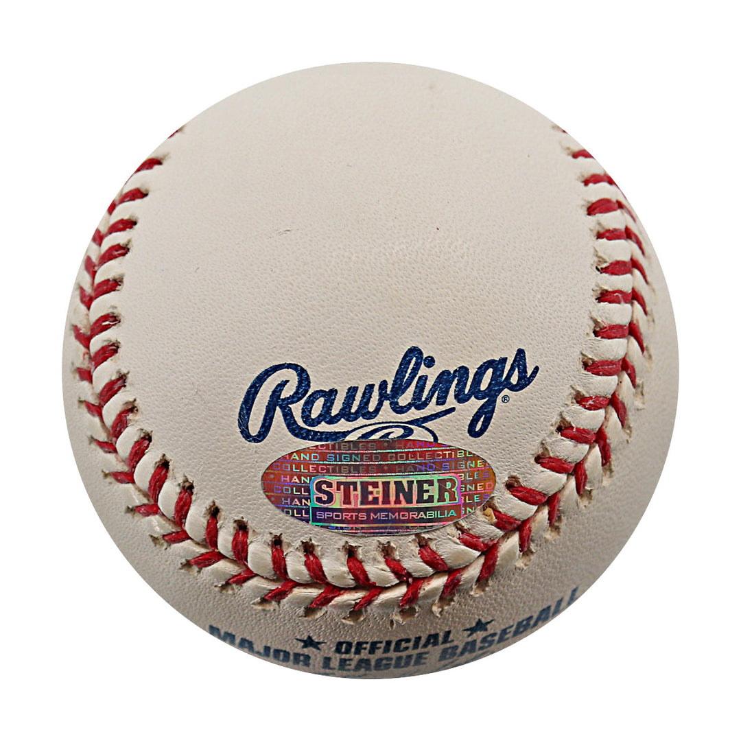 Aaron Heilman New York Mets Autographed Signed ROMLB Baseball (Steiner COA)
