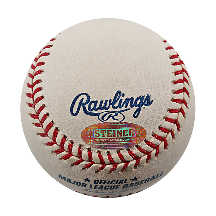 Paul LoDuca Dodgers Mets Autographed Signed ROMLB Baseball (Steiner COA)