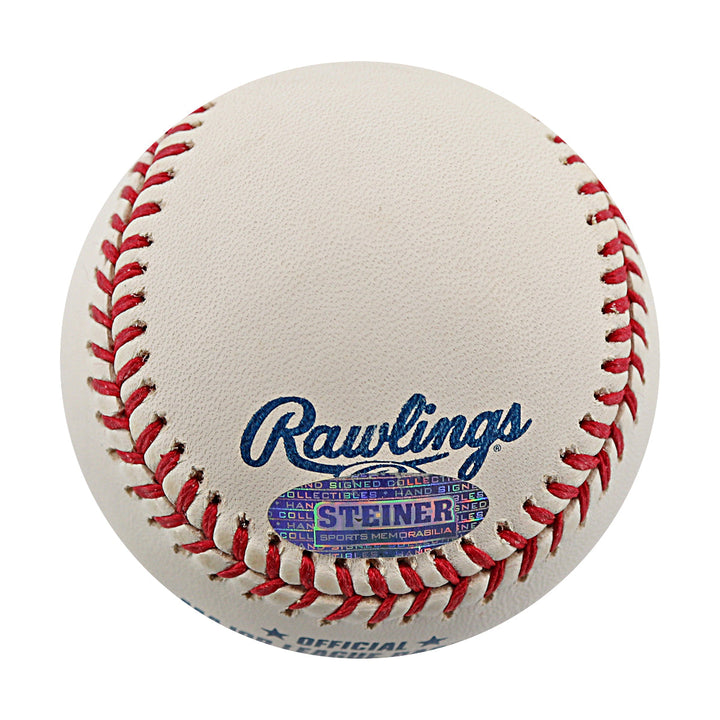Aaron Heilman New York Mets Autographed Signed ROMLB Baseball (Steiner COA)
