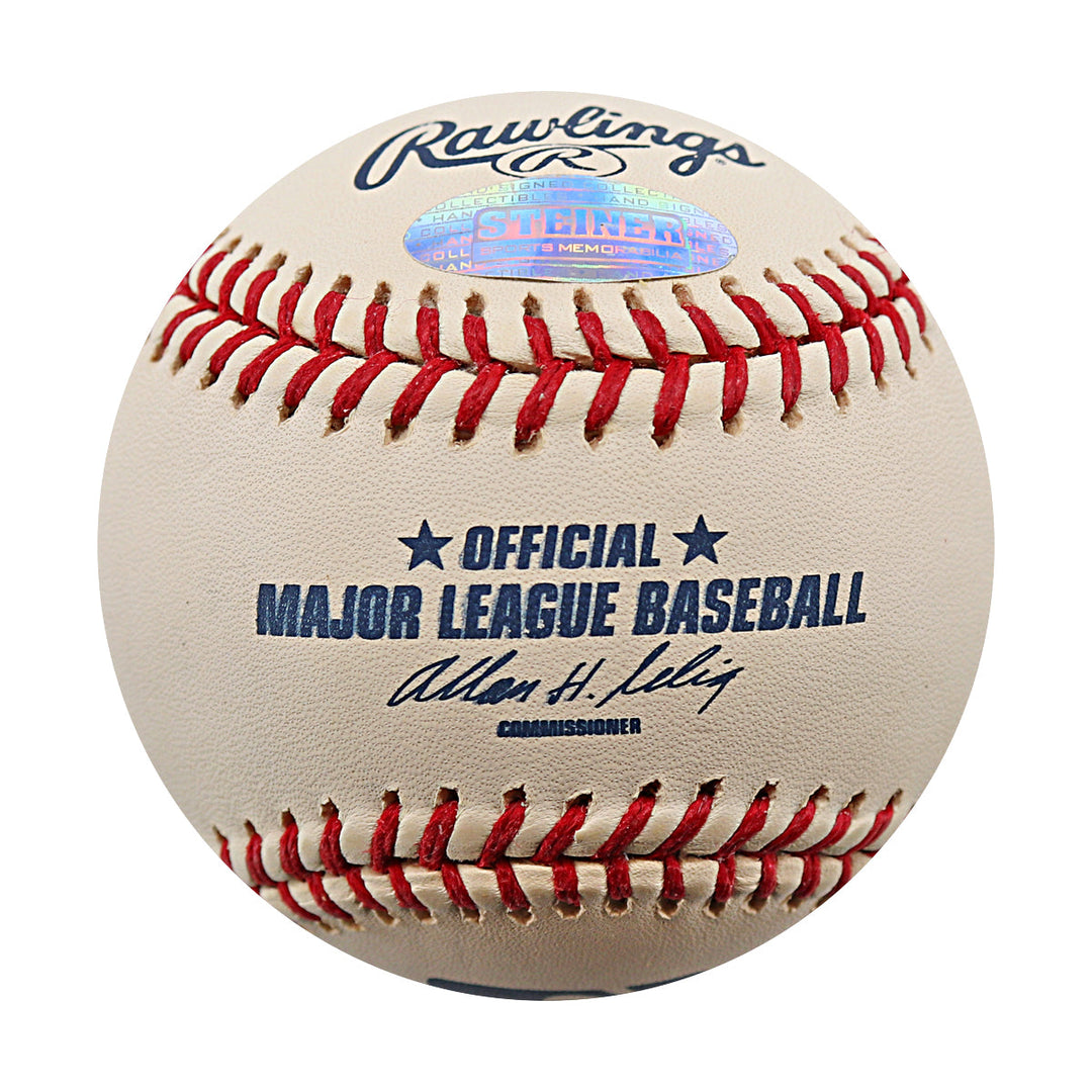 Ted Lilly Yankees Cubs Autographed Signed ROMLB Baseball (Steiner COA)