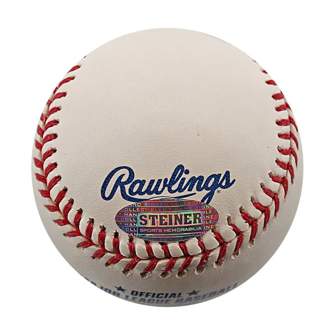 Jose Reyes New York Mets Autographed Signed ROMLB Baseball (Steiner COA)