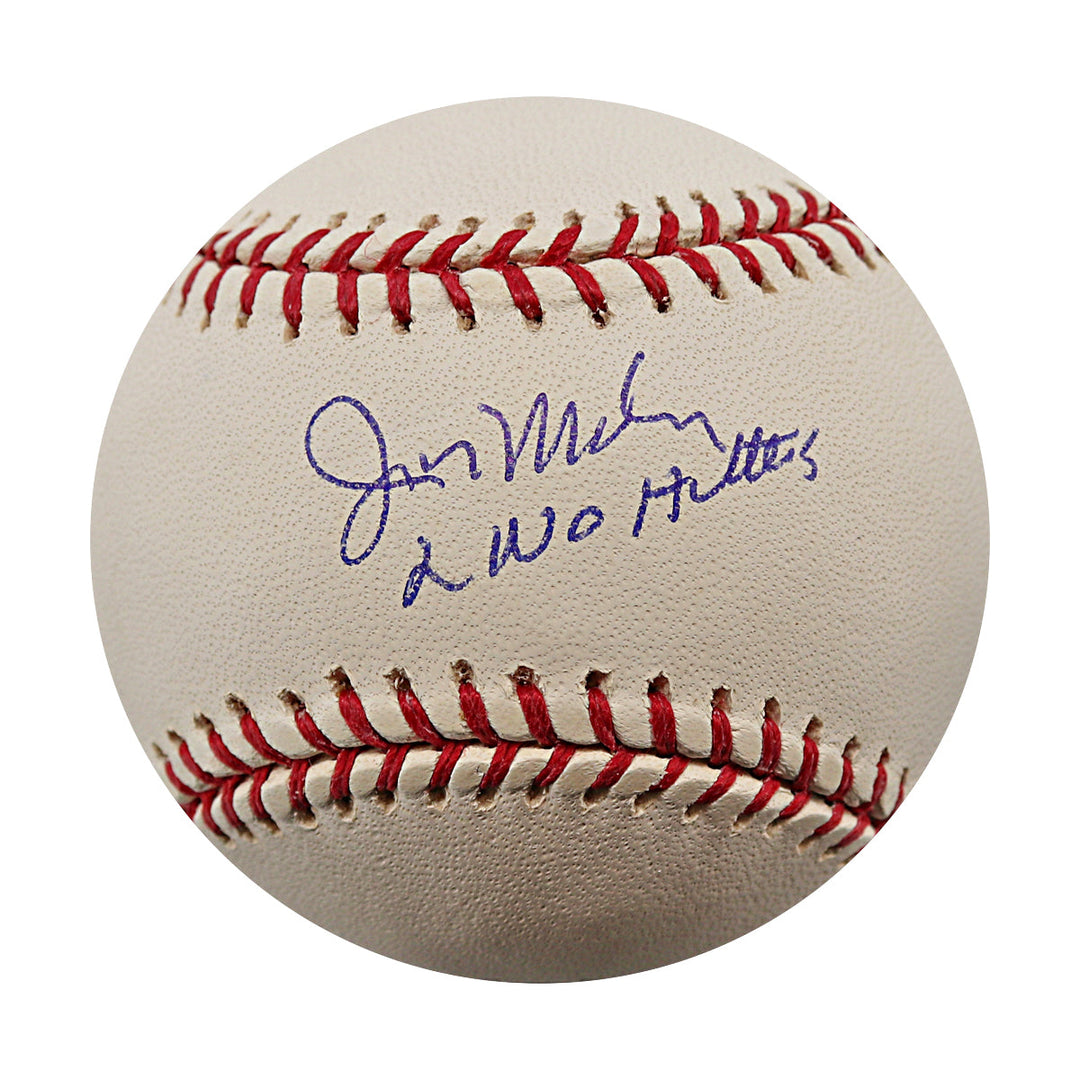Jim Maloney Cincinnati Reds Autographed Signed Inscribed ROMLB Baseball (Tristar COA & MLB Auth)