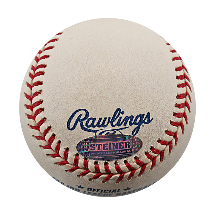 Paul LoDuca Dodgers Mets Autographed Signed ROMLB Baseball (Steiner COA)