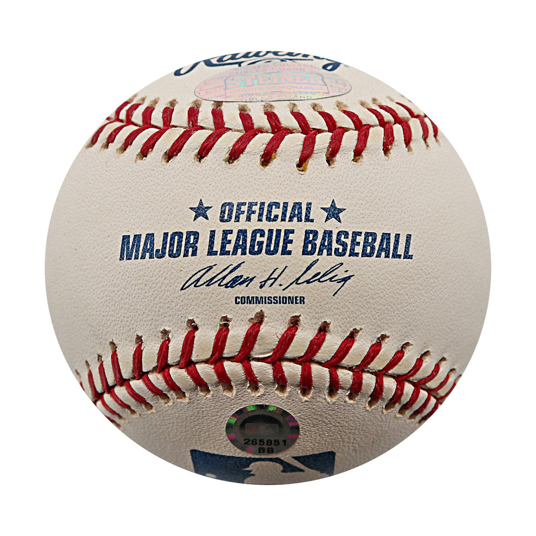 Paul LoDuca Dodgers Mets Autographed Signed ROMLB Baseball (Steiner COA)