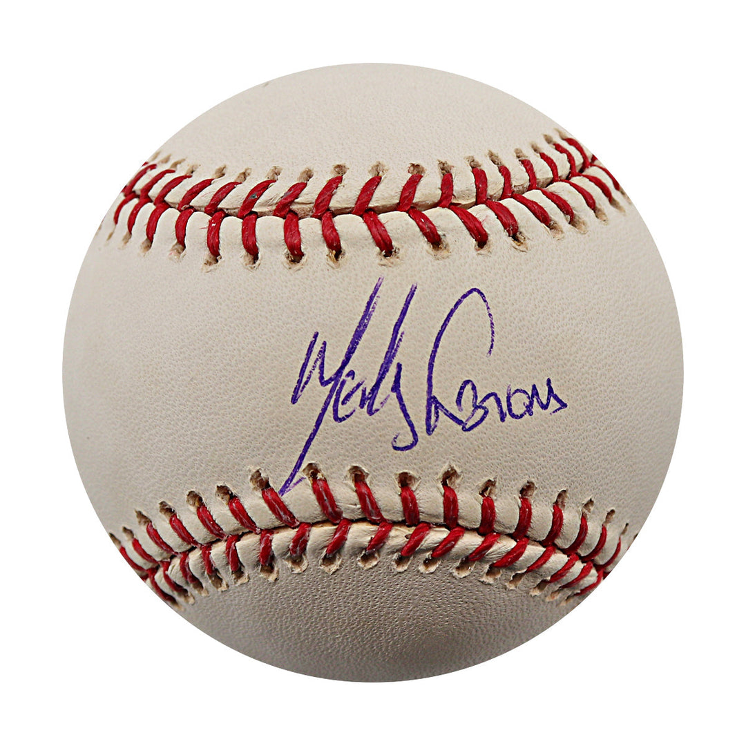 Melky Cabrera Yankees Giants Autographed Signed ROMLB Baseball (Steiner COA)