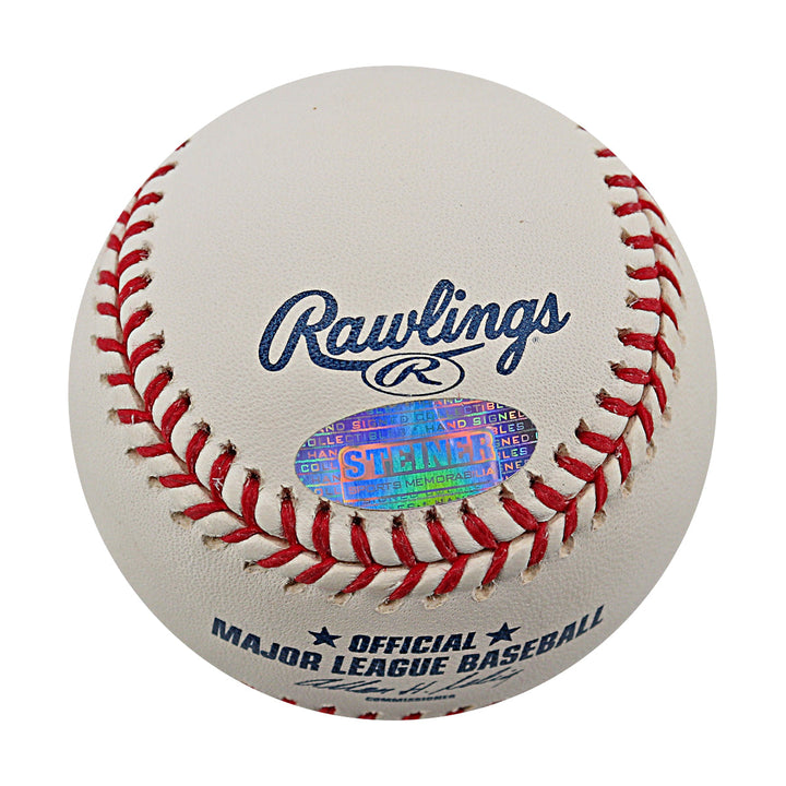 Paul LoDuca Dodgers Mets Autographed Signed ROMLB Baseball (Steiner COA)