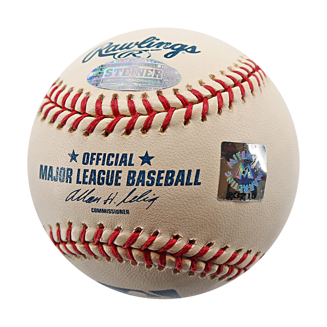 Ryan Howard Philadelphia Phillies Autographed Signed ROMLB Baseball (Steiner COA & Mitchell Marketing Holo)