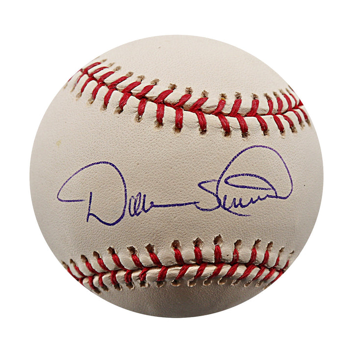 Duaner Sanchez Dodgers Mets Autographed Signed ROMLB Baseball (Steiner COA)