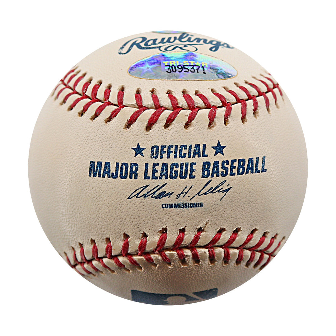 Jim Perry Minnesota Twins Autographed Signed ROMLB Baseball (Tristar & MLB Auth)