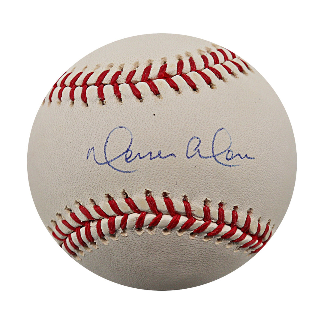 Moises Alou Expos Astros Mets Autographed Signed ROMLB Baseball (Steiner Holo & MLB Auth)