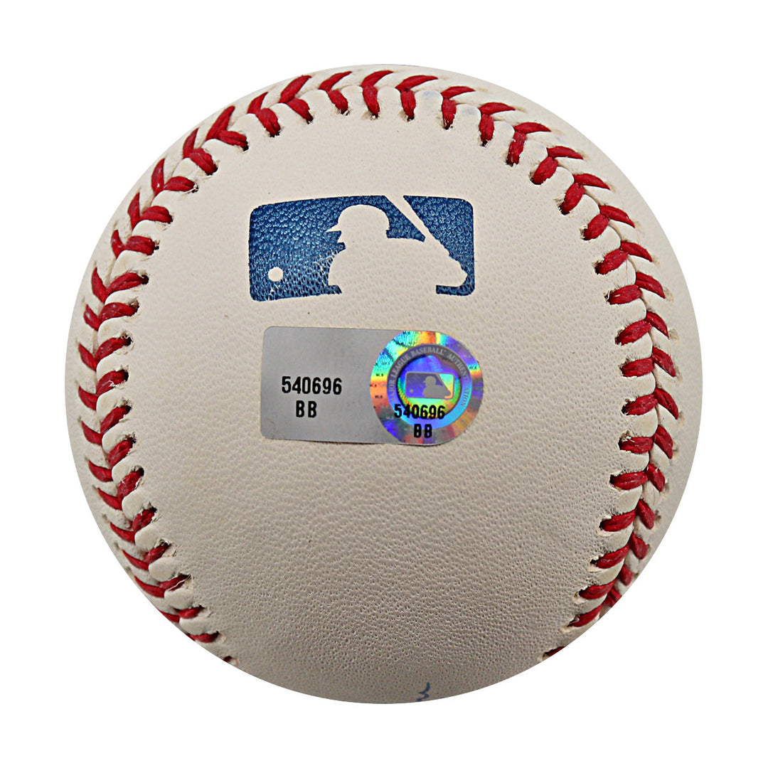 Moises Alou Expos Astros Mets Autographed Signed ROMLB Baseball (Steiner Holo & MLB Auth)