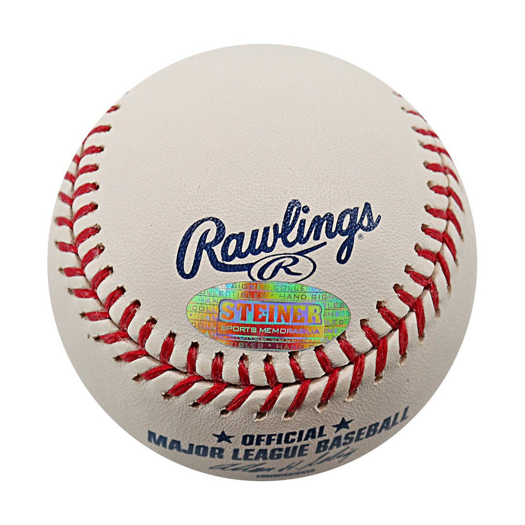 Paul LoDuca Dodgers Mets Autographed Signed ROMLB Baseball (Steiner COA & MLB Auth)